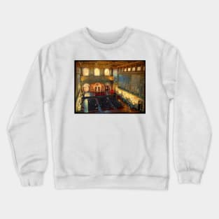 Pallazo Vecchio. Florence. Poppe's Room Crewneck Sweatshirt